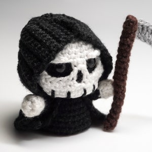 Mini Grim Reaper Crochet Pattern Amigurumi PDF Pattern image 4