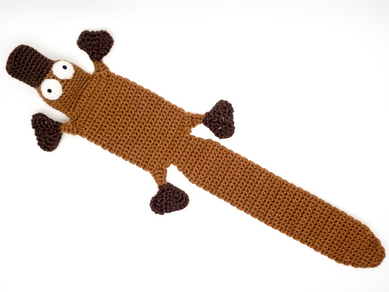 Platypus Bookmark Crochet Pattern Amigurumi PDF Pattern image 2