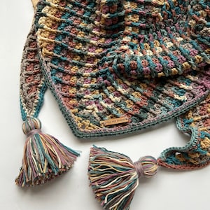 The Mary Wrap Shawl Crochet DOWNLOAD pdf PATTERN