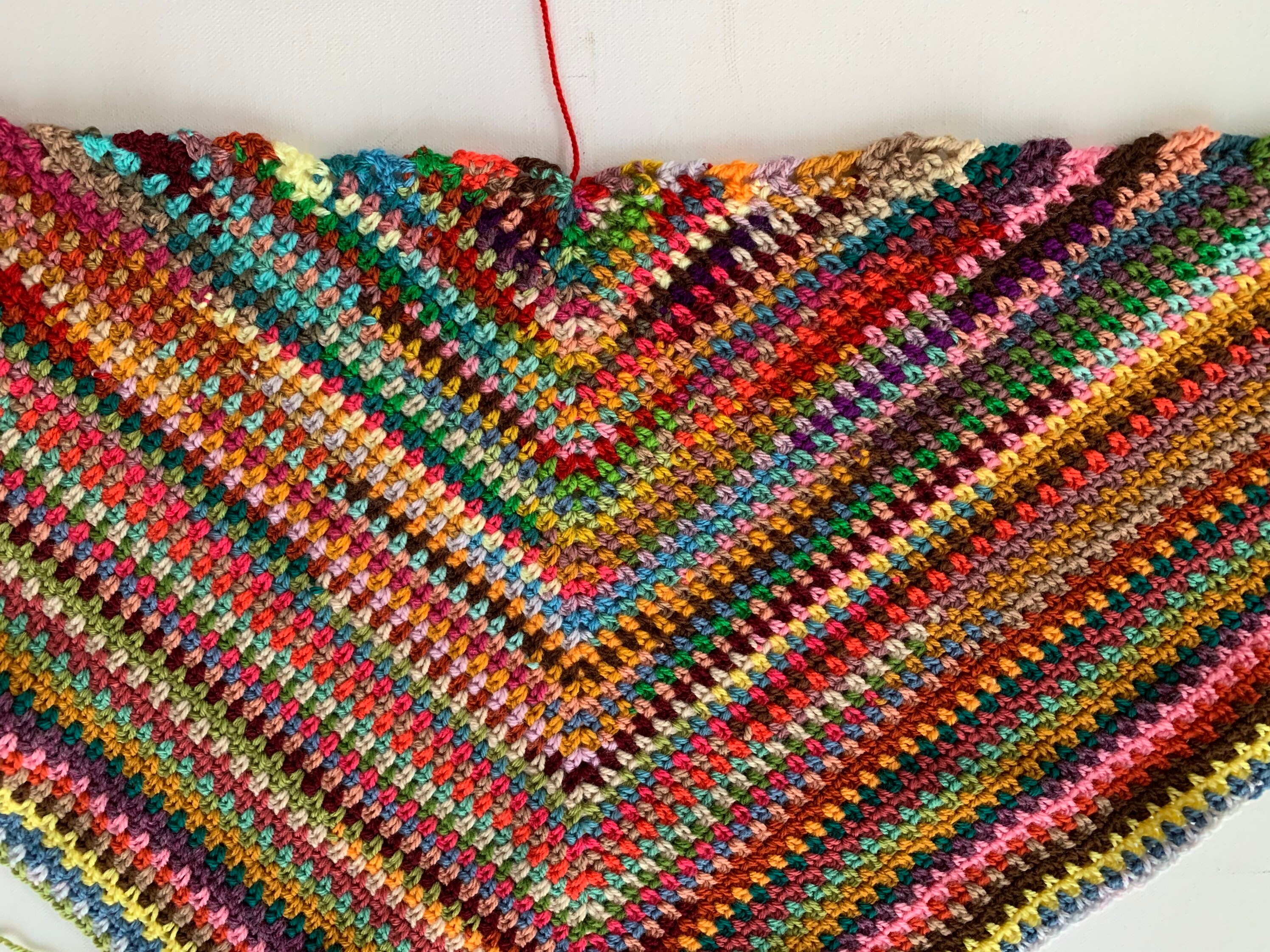 Crochet PATTERN: The Jane Shawl. Scrapcake Shawl Crochet. | Etsy