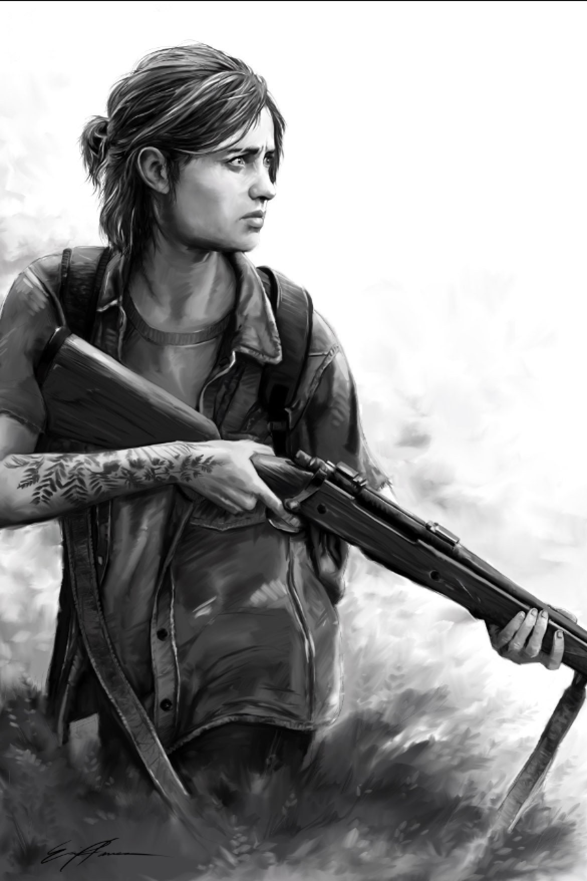 The Last Of Us Part 2 Poster Ellie - Posters buy now in the shop