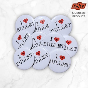 Oklahoma State Game Day Buttons: Officially Licensed OSU Pins