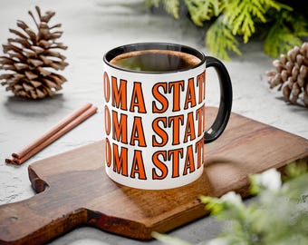 Oklahoma State Cowboys Ceramic Mug: 11oz 15oz OSU Fan Gift