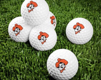 Pelotas de golf de Oklahoma State, regalo de Pistol Pete Cowboys de OSU