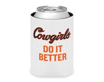 Enfriador de latas Oklahoma State Cowgirls Do It Better, OSU Tailgate