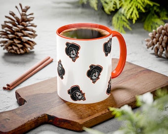 Taza con diseño de Pistol Pete de Oklahoma State, taza de café de los Cowboys de OSU