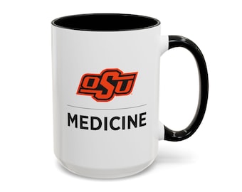 Taza personalizada de OSU Medicine, regalo con el nombre del doctor, ceremonia de la bata blanca