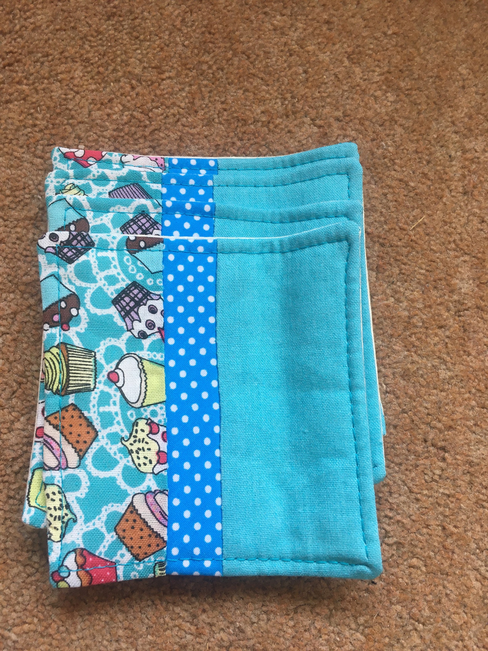 Cupcake tableware placemats coasters napkins and napkin Etsy.de