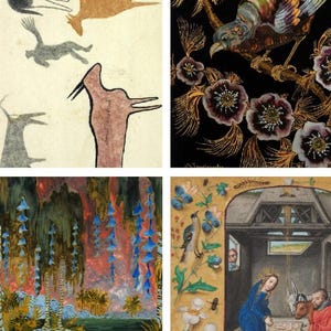 Kunstwerk Künstlerische Sammelkarten - Verwenden Sie für Journale, Geschenke und mehr
