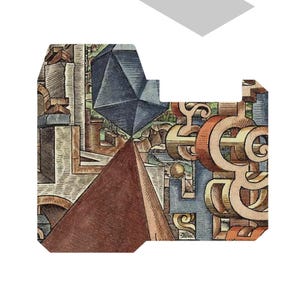 Un altro pacchetto di modelli per tasche porta-carte (I paesaggi geometrici di Lorenz Stoer) — Da utilizzare per diari, regali e altro ancora
