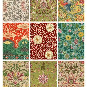 Colección de tarjetas coleccionables artísticas con motivos de diseño chino: úselas para diarios, regalos y más