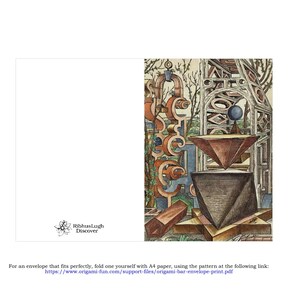 Collection de cartes de voeux de paysages géométriques : à utiliser pour des cadeaux, des journaux et plus encore + bonus