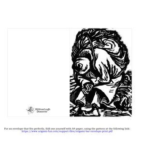 Collezione di biglietti d'auguri (Ernest Barlach) — Utilizzabili come regali, diari e altro ancora