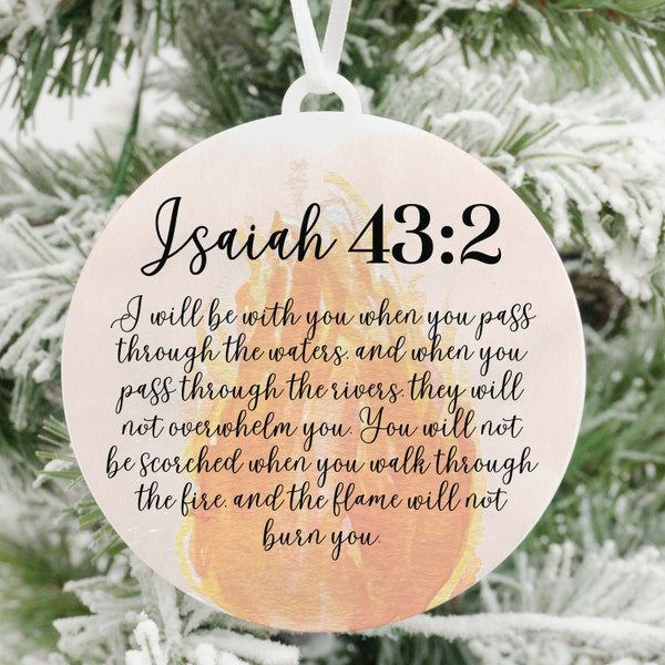 Bible Verse Ornament Etsy