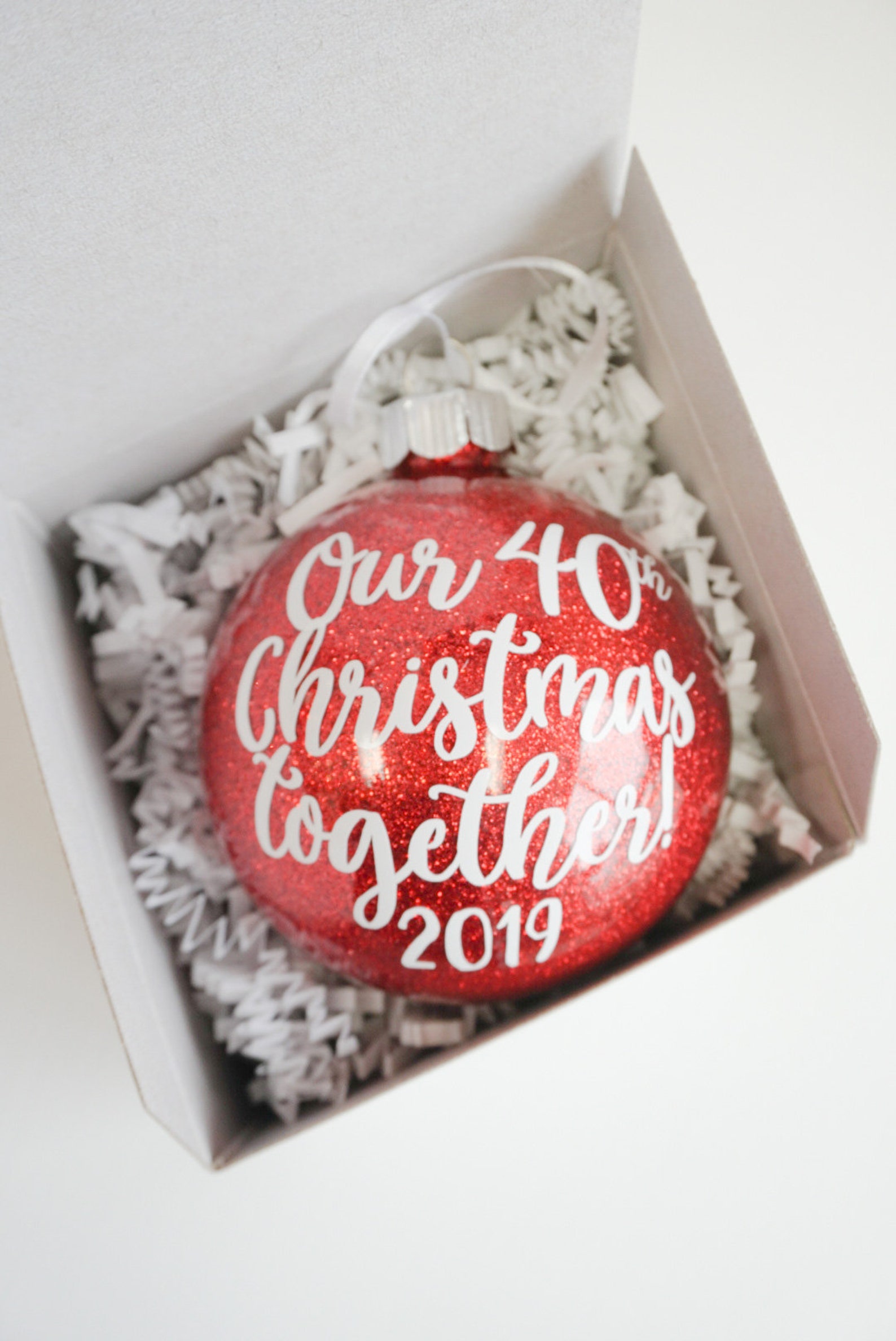 Anniversary Christmas Ornament 