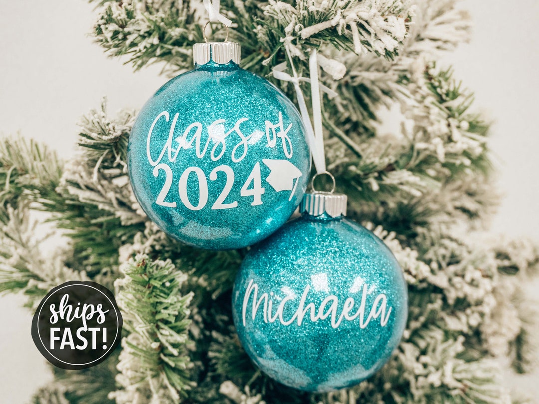 Personalized Class of 2025 Ornament Graduation Ornament Graduate Gift