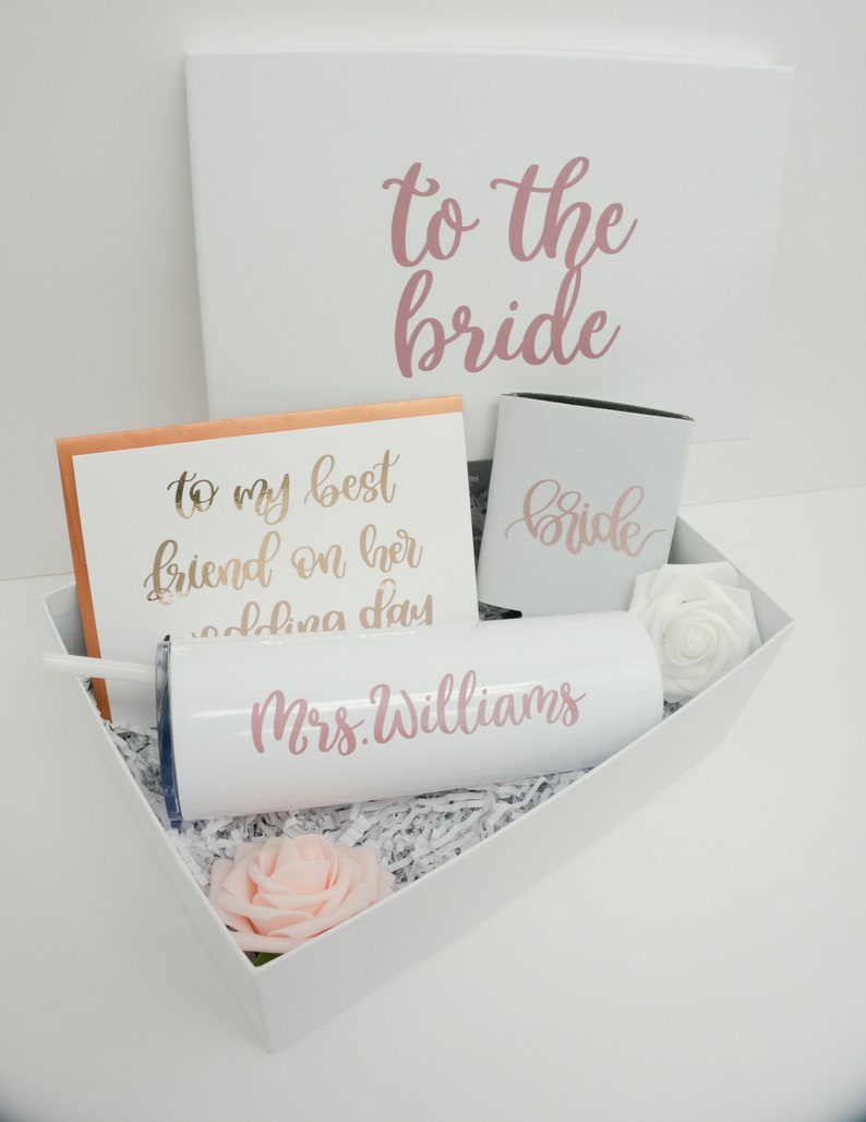 To My Best Friend On Her Wedding Day Gift Wedding Day Gift Etsy