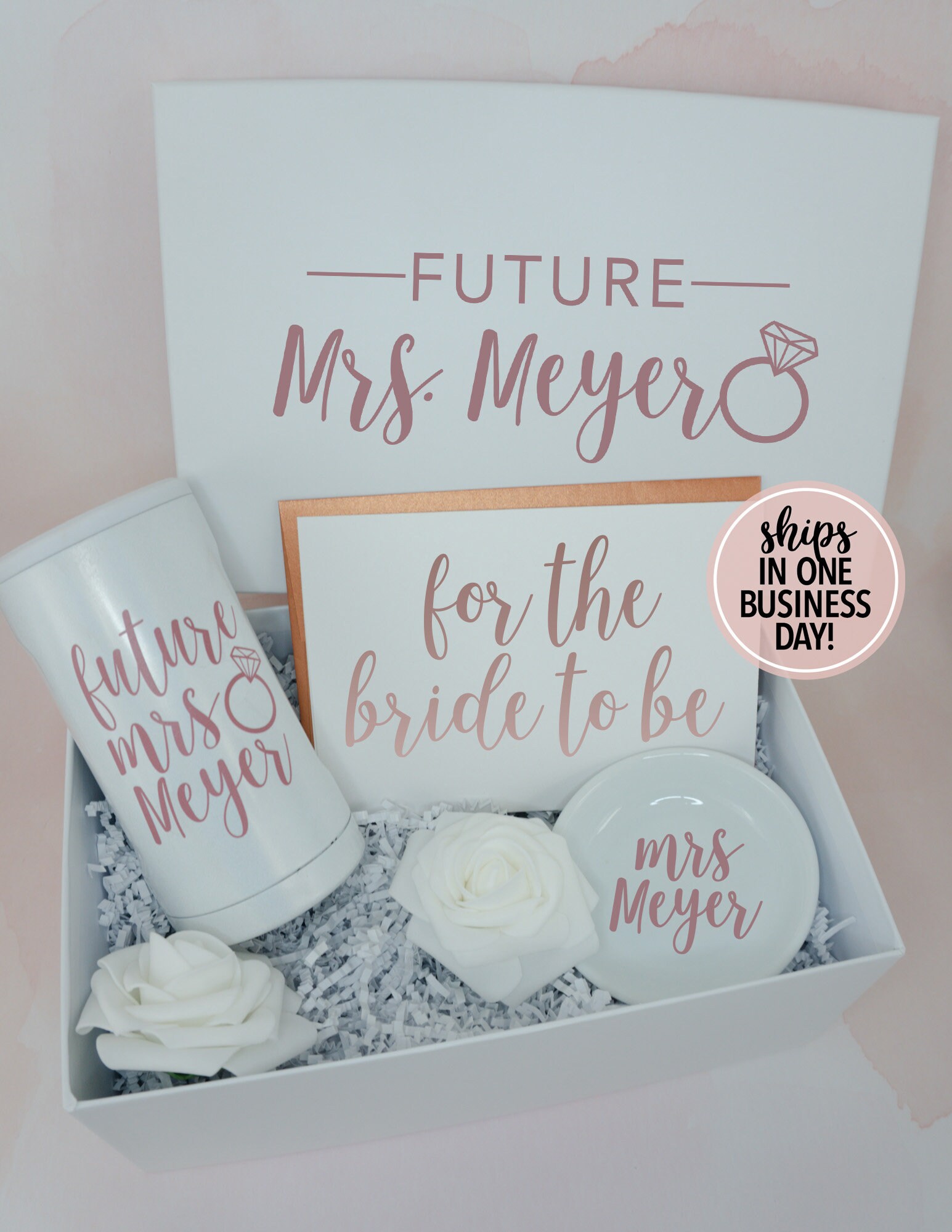 Engagement Gift Box Engaged Gift Set Engagement Gifts Etsy