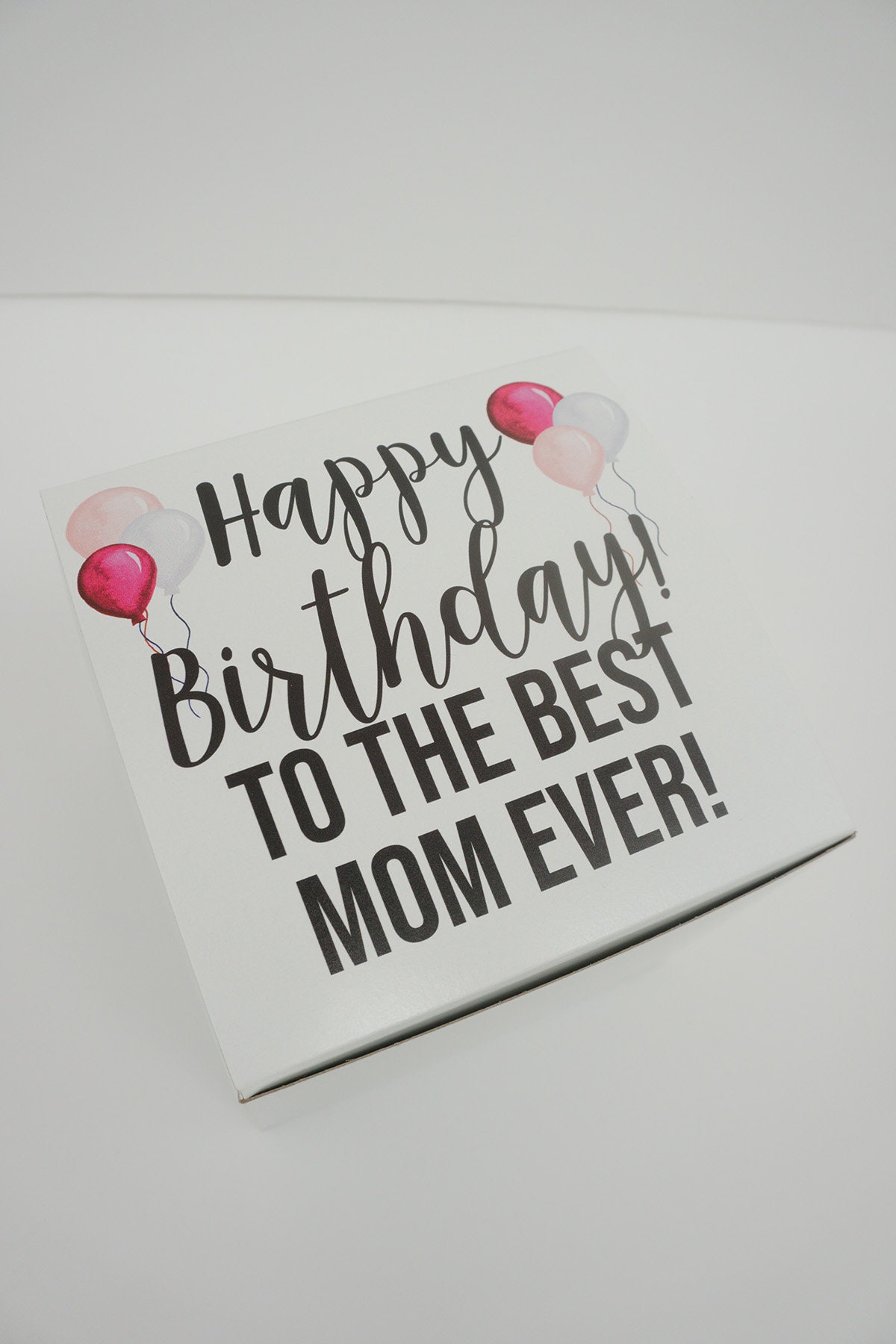 Happy Birthday to the Best Mom Ever Gift Box Personalized Etsy