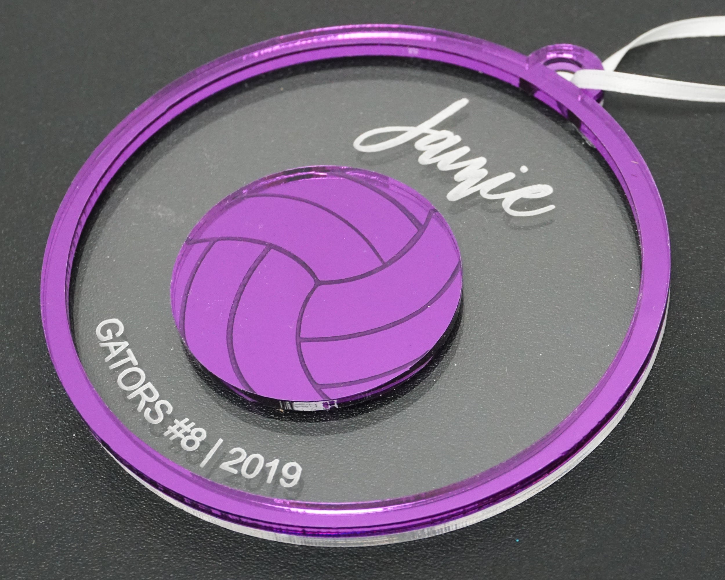 Personalized Volleyball Ornament Volleyball Player Ornament Etsy