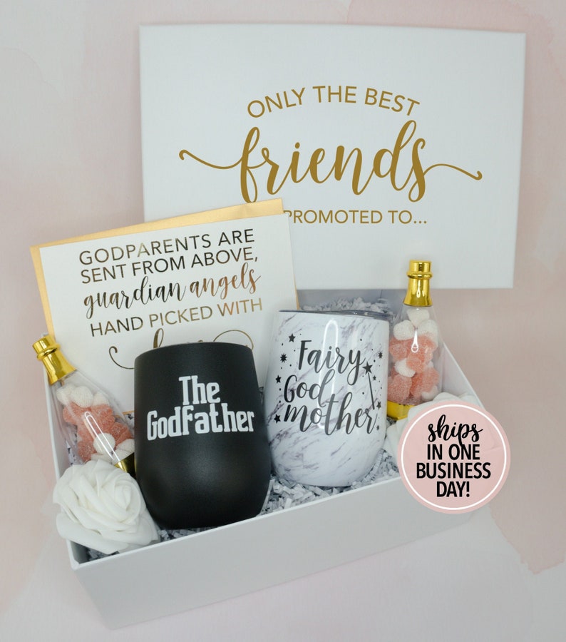 Godparents Box Will You Be My Godparents Proposal Box