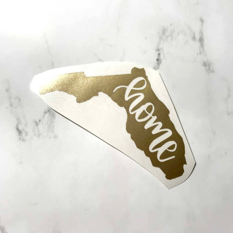 Florida Sticker Florida Decal Florida Laptop Decal Florida Etsy