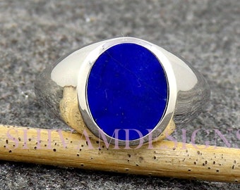 Details about Lapis Lazuli Men's ٍStatement Ring Silver Blue Stone Custom Signet Band Jewelry Details about Lapis Lazuli Men's ٍStatement Ring Silver Blue Stone Custom Signet Band Jewelry