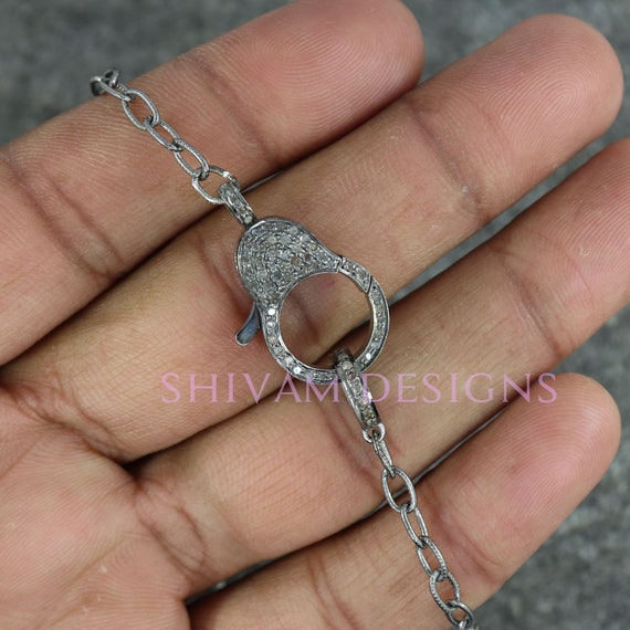 Diamond Clasp Necklace