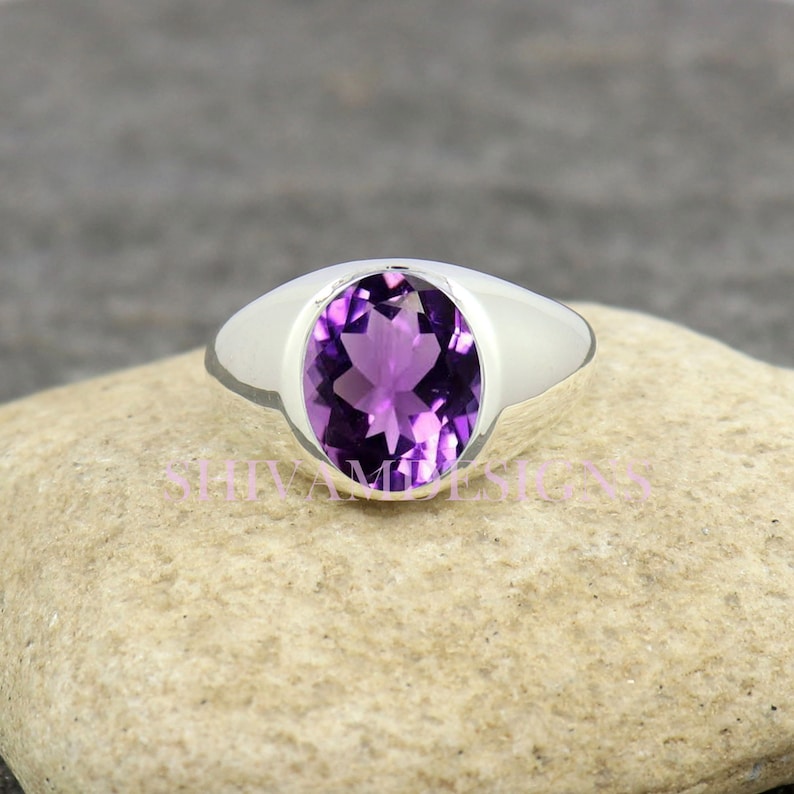 antique mens amethyst ring antique mens amethyst ring
