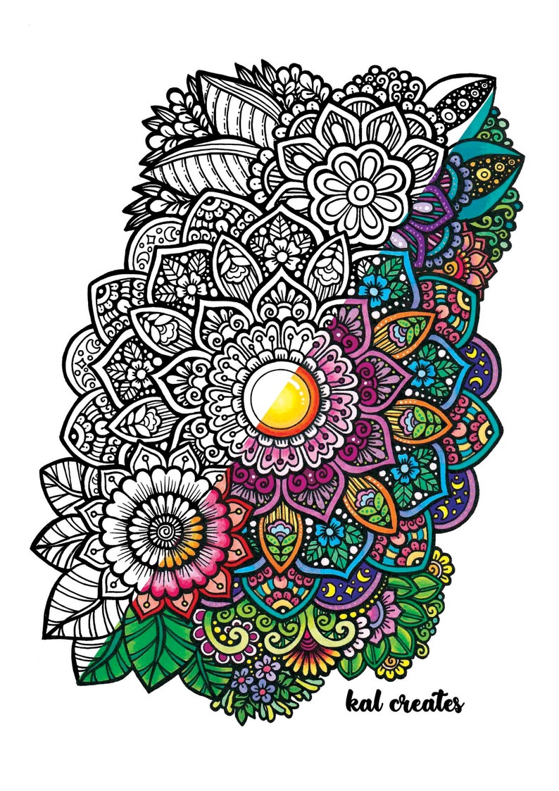 Printable Mandala Art Coloring - Il 794xN.4969075399 6kvx 