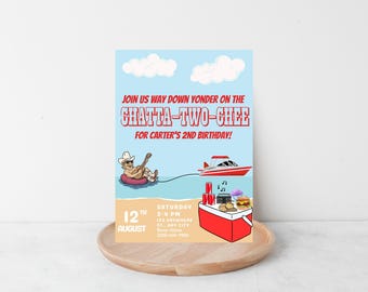 Chattatwochee Birthday Invite, Alan Jackson Birthday