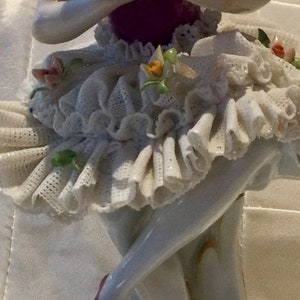 Dresden Lace  Germany Figurine Ballerina