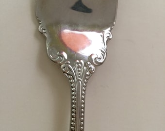 Vintage Extra Plate Silverplated Meat Serving Fork