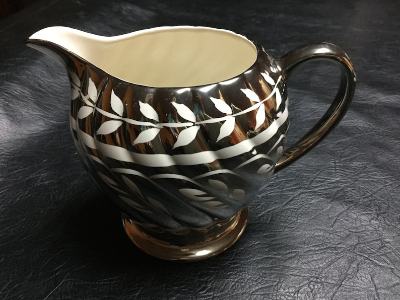 Sadler England Set of Three Classic Luster Pitchers Etsy