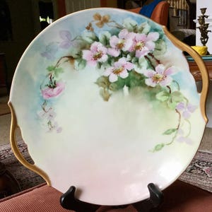 Limoges França T&V Tressemann e Vogt Plate c1900