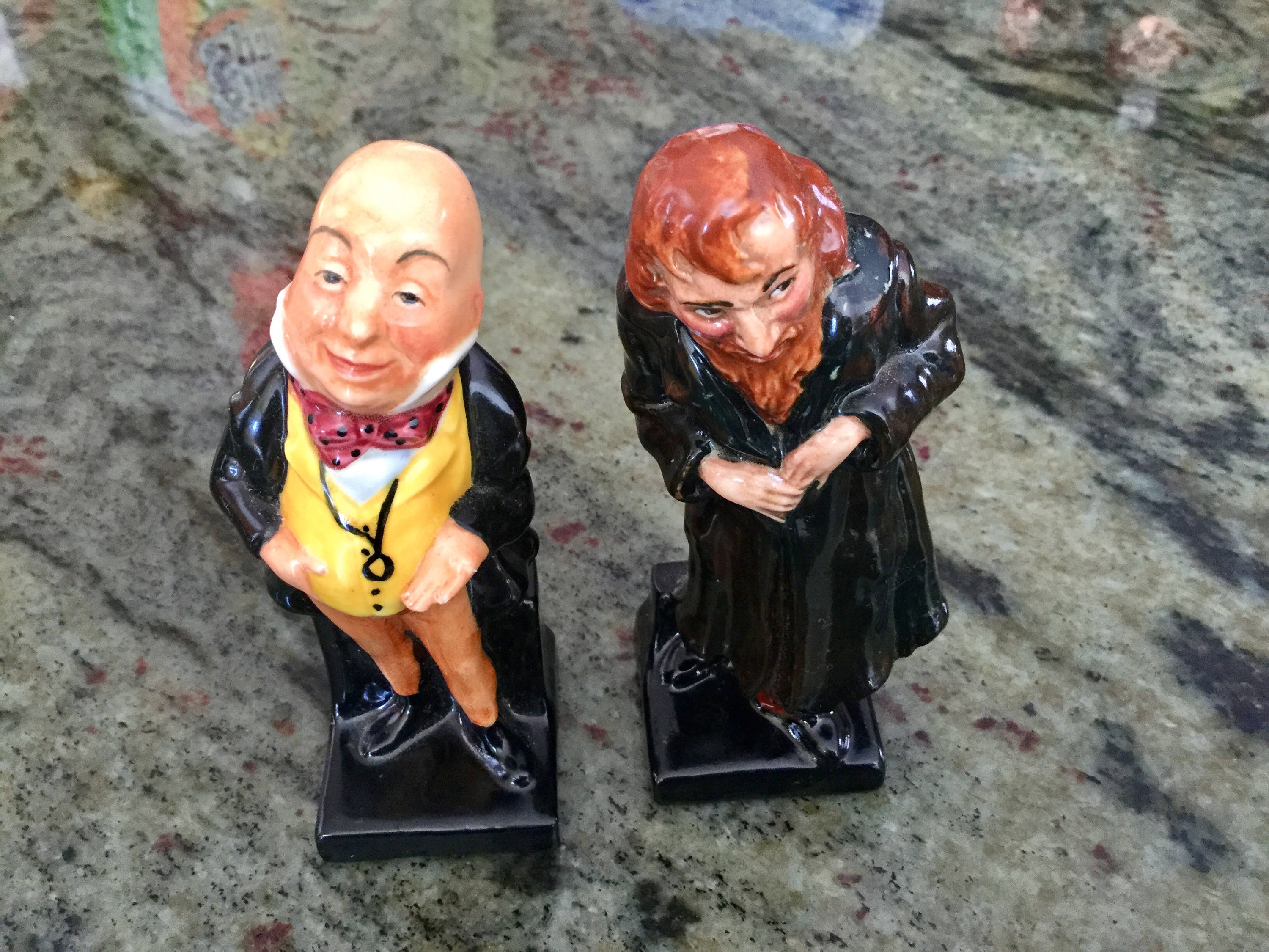 Royal Doulton Vintage Dickens Characters Mr. Micawber and Fagin