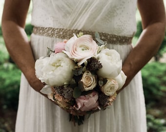 ivory wedding dresses under 100 Ivory Wedding Dress,Simple Wedding Dress,Long Wedding Dress,Beach Bridal Dress,WD00247, US16 / Ivory main image 0