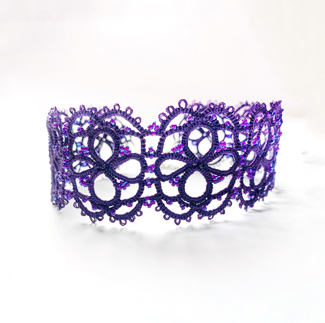 Top and All-in-one Gothic Black/Purple Bell Sleeves Cross Design Choker main image 1