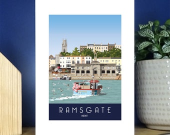 Ramsgate Harbour Greetings Card. Over 500 to choose from.