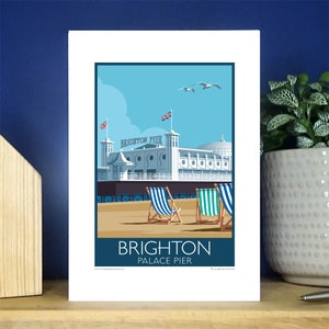 De Kaart van de Groeten van de Pijler van het Paleis van Brighton. Meer dan 500 om uit te kiezen.