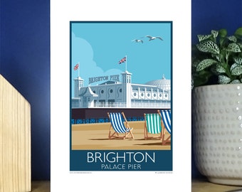 Brighton Palace Pier Greetings Card. Over 500 to choose from.