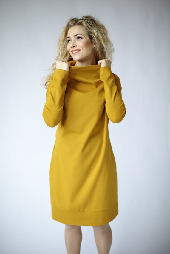 mustard dress fall