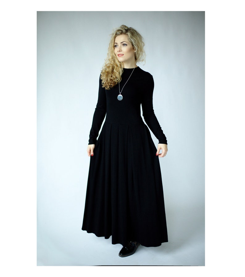 long sleeve maxi dress special occasion