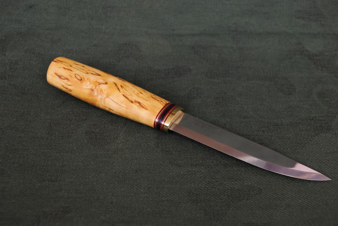 Custom Handmade Mora Puukko Knife with Sheath. Morakniv Etsy