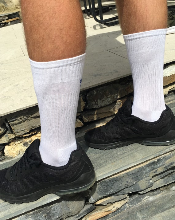 10 Paia Calzini Sportivi Uomo Alla Caviglia – Bianco – Traspiranti Con Linguetta – Taglie X-Large (46-52)