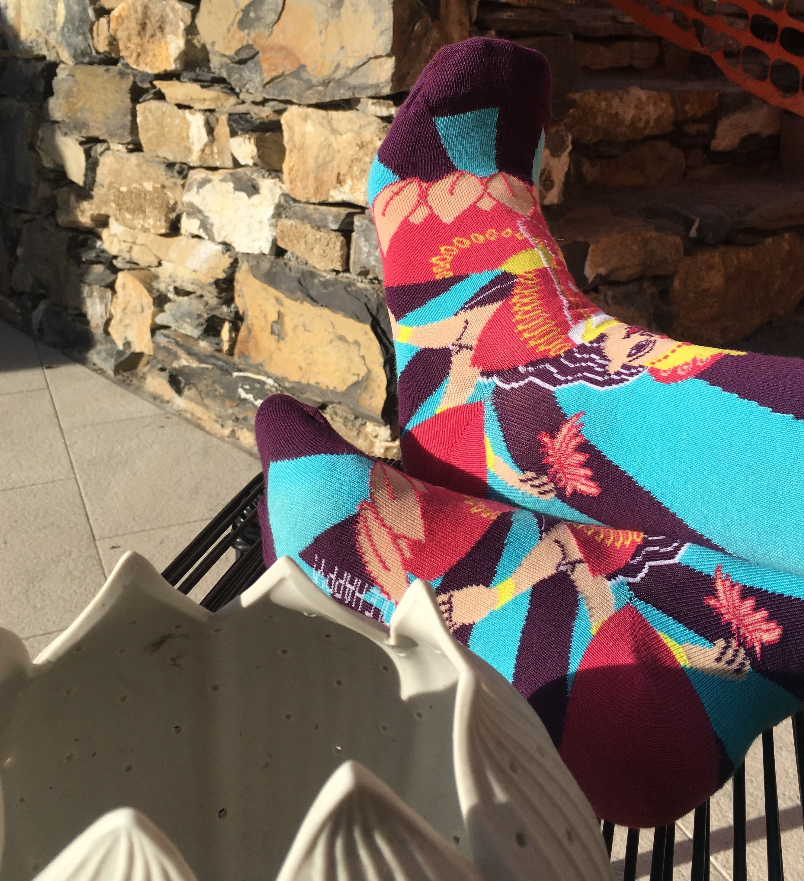 Image of Men's "Festival Of Lights' Diwali Socks, Size Uk 7-11/Euro 41-45 Us 10-12