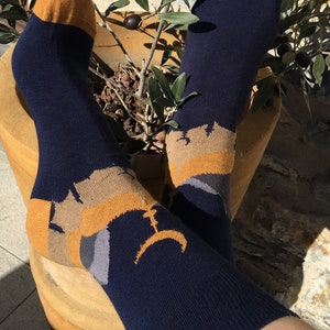 Men's 'Eid Mubarak socks. Eid Mubarak gift / Ramadan / Umrah Mubarak/ gift for men. image 2