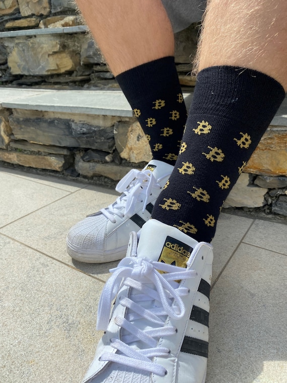 'bitcoin' Socks Size UK 7-11 Euro 41-46 / - Etsy Norway