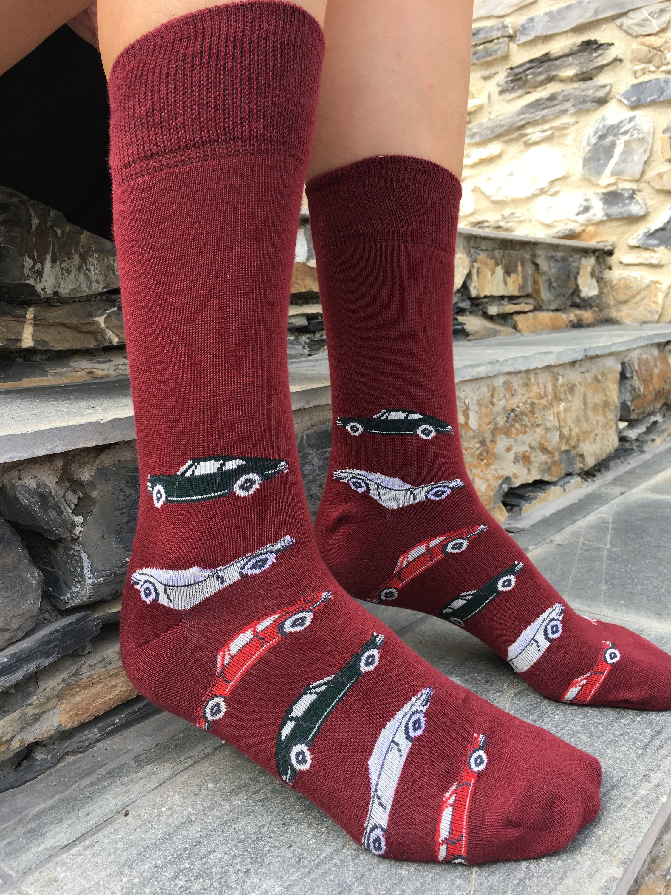 Image of Men's "Classic 911' Dress Socks, Size Uk 7-11/Euro 41-45 Us 10-12