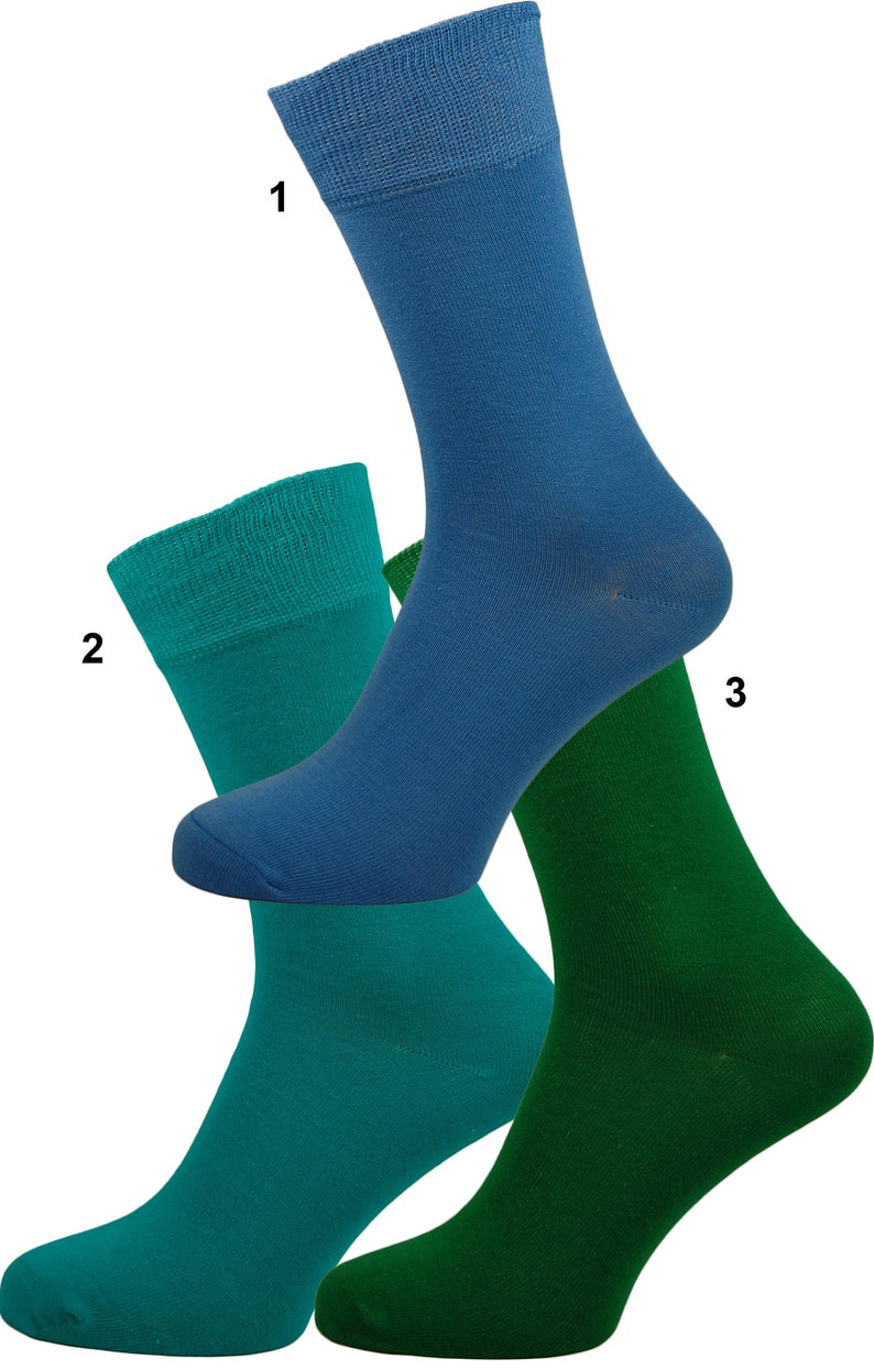 UK Size 7-11 EU size 41-46 Five pair Men/'s Bespoke Monogram Dress socks x27 sock colours available to select from. US size 8-12
